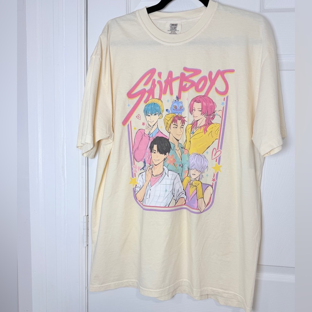 True Colors Graphic tee K-Pop Demon Hunter Saja Boys Beige/Colorful Size XL